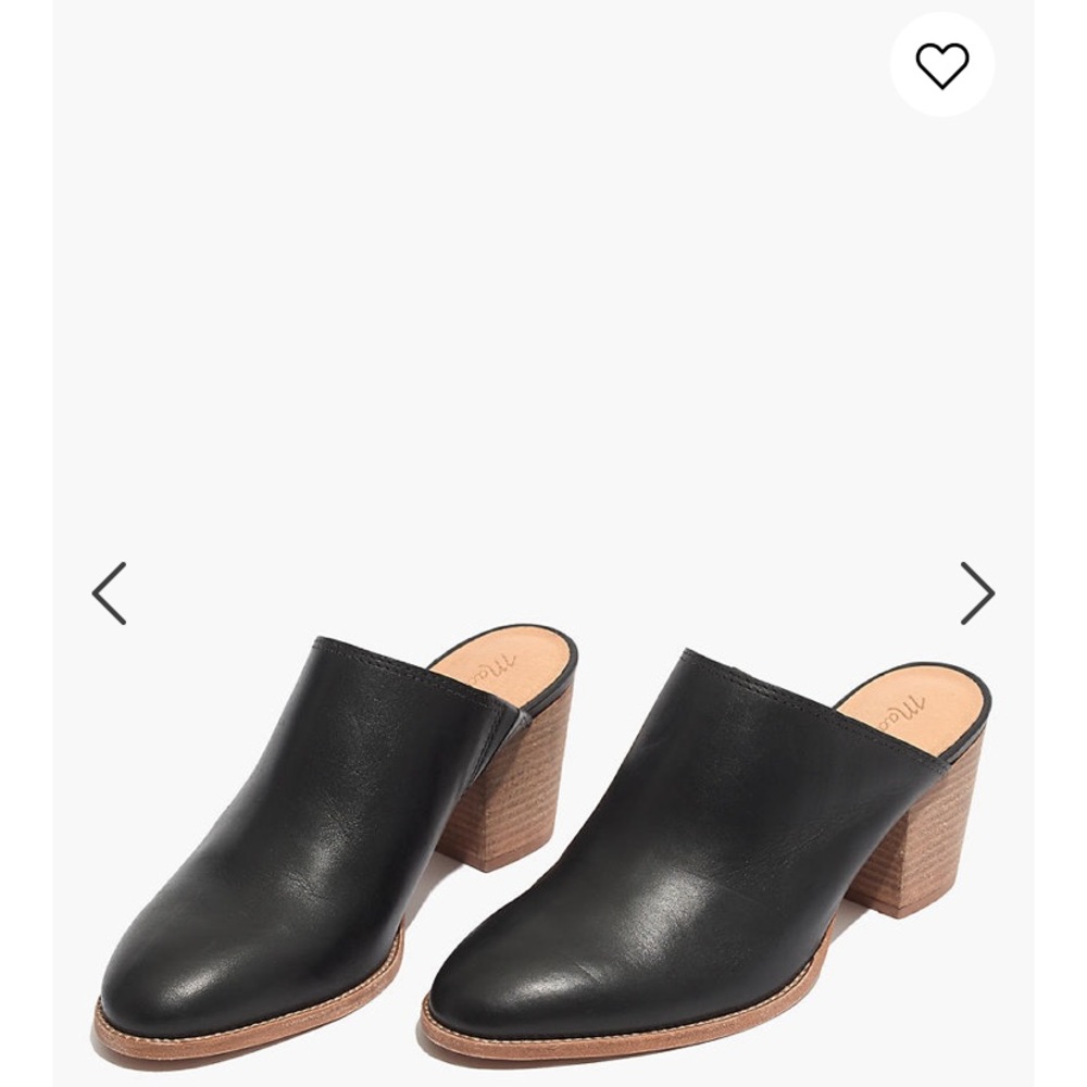 New Madewell The Harper Mule Shoe J8560 Black